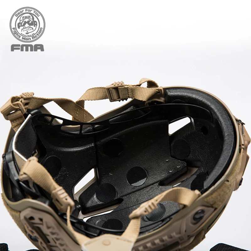 Casque Balistique FMA Tactique Caïman - Avec Rail NVG - Taille Unique - Neuf
