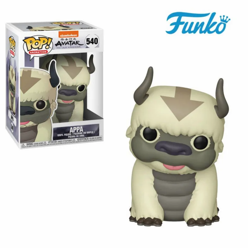 Funko Pop Avatar: последняя модель Airbender #540, фигурки Appa, коллекция игрушек, модель, виниловая кукла, подарки для детей, друзей, день рождения|Игровые фигурки и трансформеры| | АлиЭкспресс