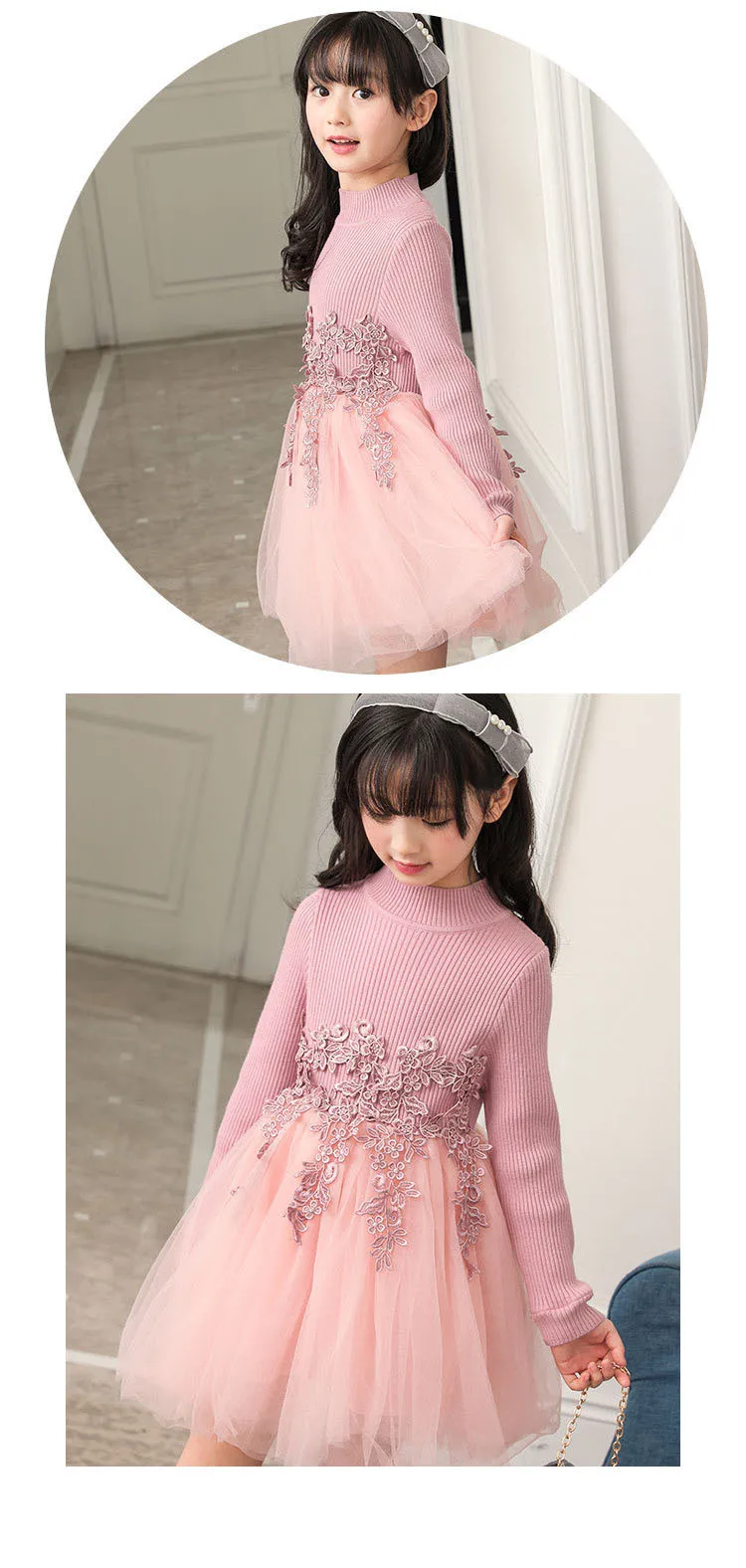 knitted sweaters dress princess clothes girls dress purple pink christmas kids dresses for girls wedding autumn winter clothing  2 3   4 5 6 7 8 9 10 11 12 13 14 15 years toddler  litlle girls   girls formal dresses fall dresses girls (3).jpg