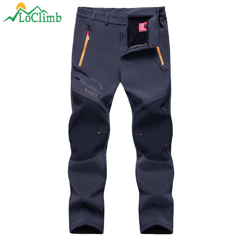 LoClimb invierno Camping senderismo pantalones hombres mujeres impermeable a prueba de viento Softshell pantalones al aire libre Trekking pantalones de esquí AM205 LoClimb invierno Camping senderismo pantalones hombres mujeres impermeable a prueba de viento Softshell pantalones al aire libre Trekking pantalones de esquí AM205
