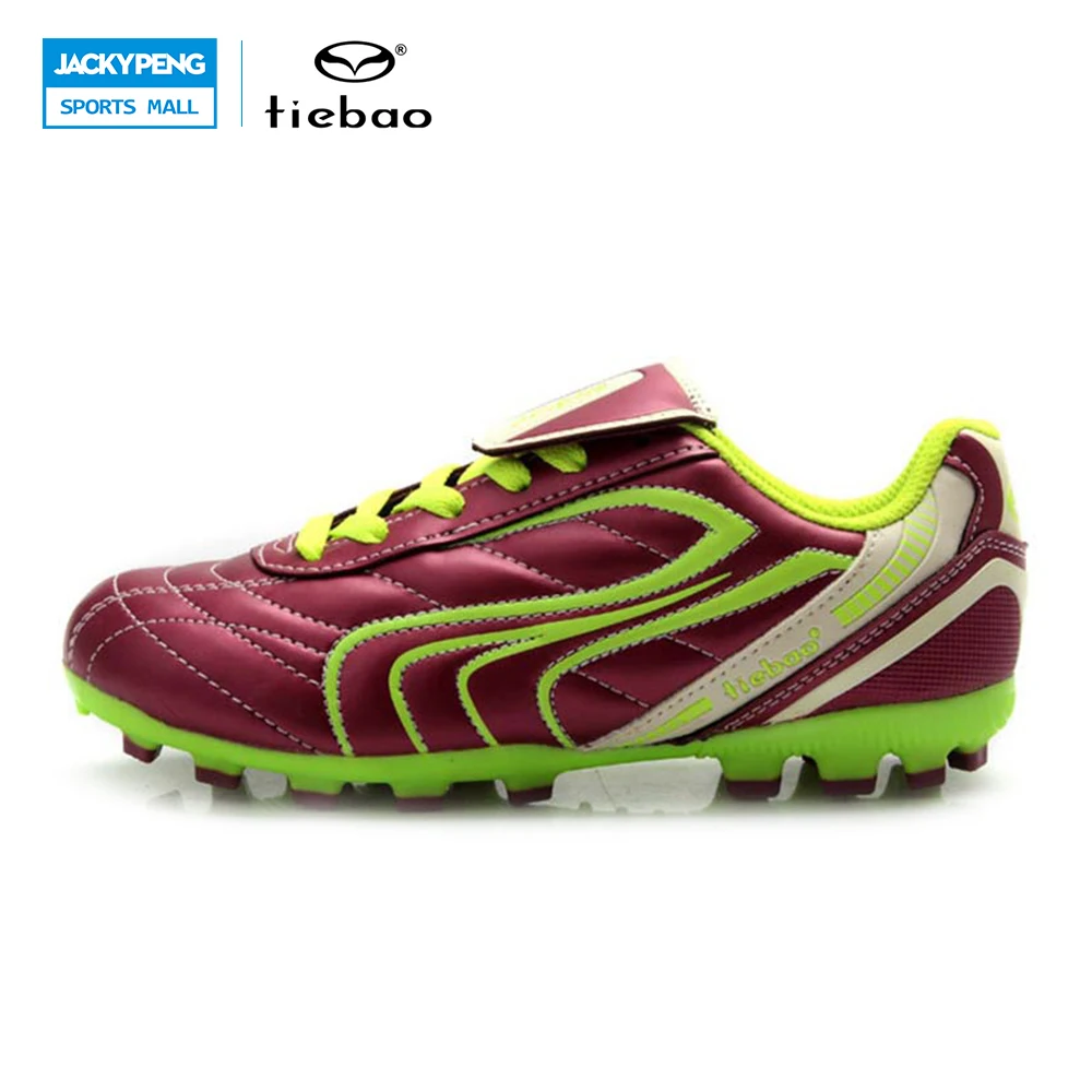 TIEBAO Outdoor Football Shoes Children Teenager Kids FG HG AG S Soles Trainers Soccer Boots Sports