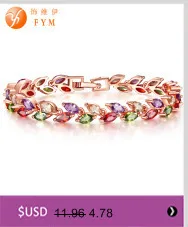 Fym модное красочное ожерелье + кольца в форме полых цветов