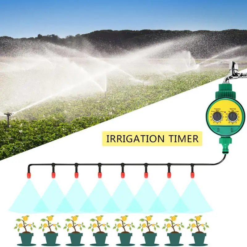 Автоматический циферблат Электронный Полив Таймер садовый оросительный регулятор таймер