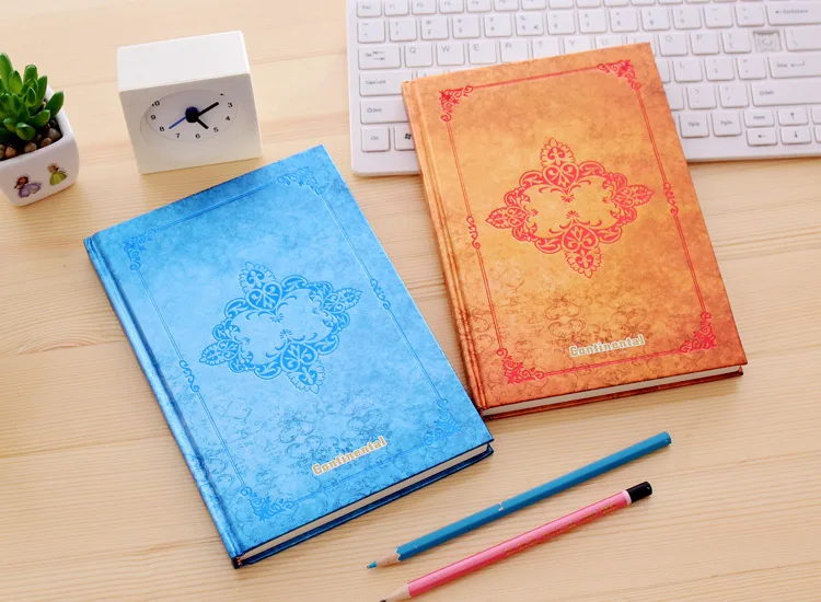 Ретро-стиль блокнот с цветами Подарочный дневник записная книжка/композиция планировщик, материал escolar caderno канцелярские принадлежности для офиса