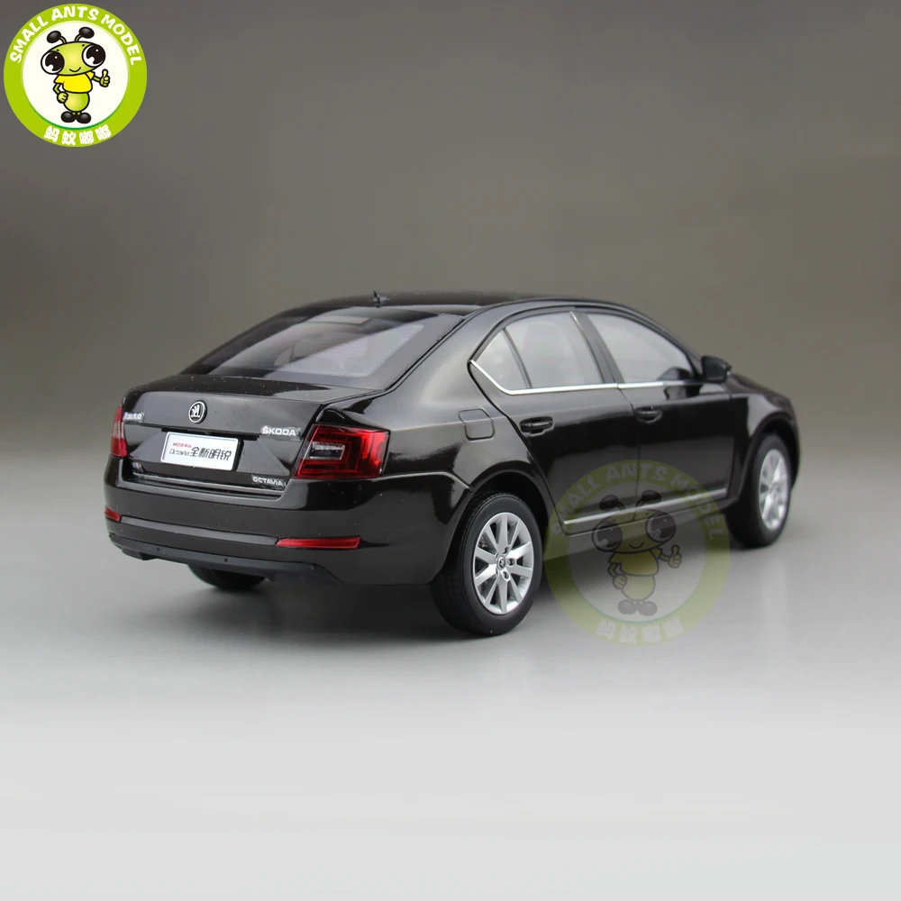 1/18 Skoda Octavia литая металлическая модель автомобиля игрушка мальчик девочка подарок коричневый