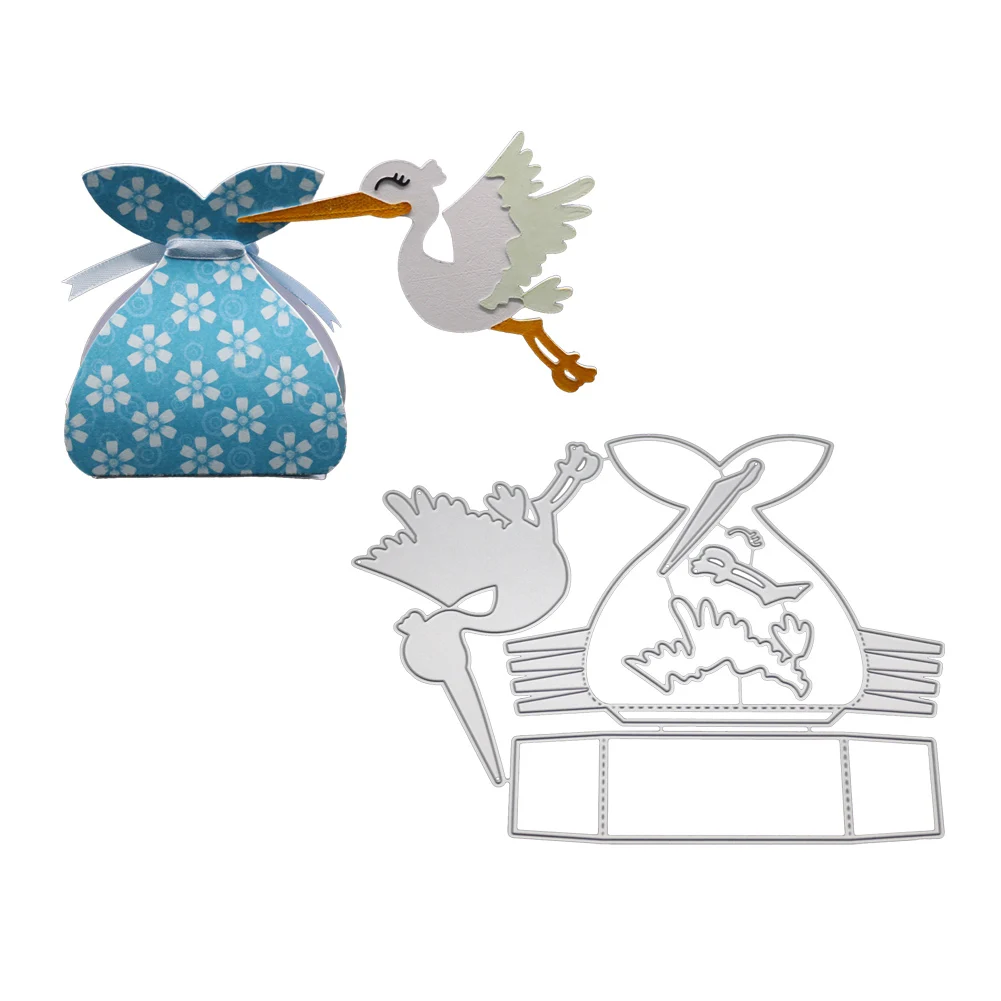 

Carbon Steel Cutting Dies Cute Bird Candy Scrapbook Paper Craft Emboss Punch Stencil Mold GHS99