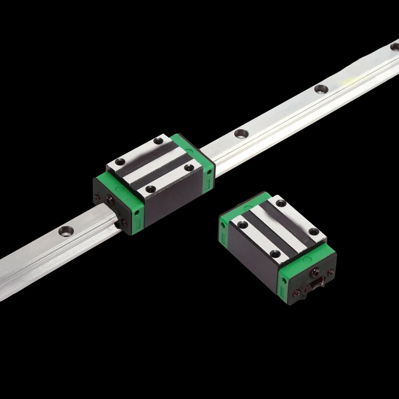 

3D print parts CNC machine linear rail slide 1pc HGR20-L-100mm + 2 pcs HGH20HA carriage