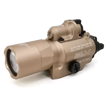 SOTAC-GEAR SF X400 Series X400U Weapon Light Tactical Hunting Flashlight With Red Laser Sight 20mm Picatinny Weaver Rail Mount
SOTAC-GEAR SF X400 Series X400U Weapon Light Tactical Hunting Flashlight With Red Laser Sight 20mm Picatinny Weaver Rail Mount
