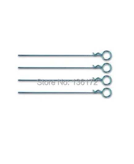 Ewellsell длинный зажим для кузова автомобиля 1/10 1/8 RC 4 шт./компл.|body clips|rc body clipsclips rc |