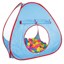 Складная детская игровая палатка для помещений и улицы, детский игровой домик для сада, игрушка с океанскими шариками, Игровая палатка, портативный секретный домик для девочек