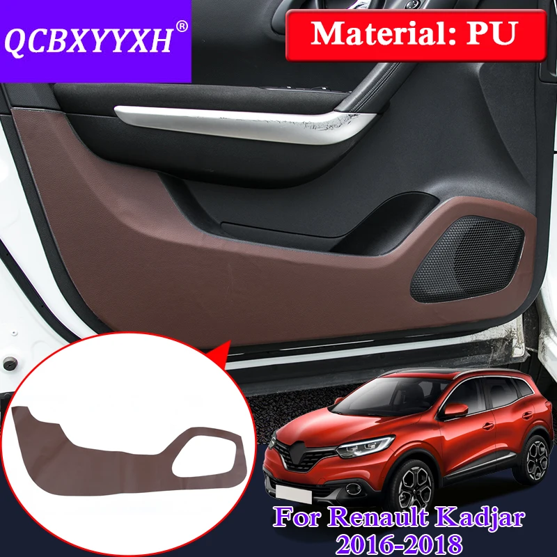 

Car Styling Protector Edge Protection Pad Protected Anti-kick Door Mats Cover For Renault Kadjar 2016-2018 Internal Deocoration