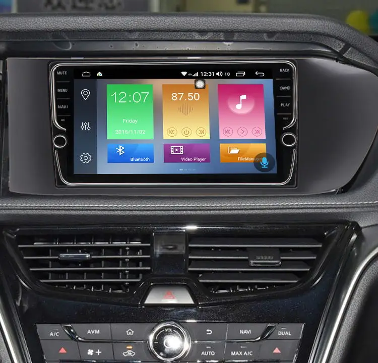 Best 10.1" Android 8.1 Car GPS Navigation FM Bluetooth For Nissan Venucia T90 2017-2018 Support Carplay RAM 4G ROM 64G 1