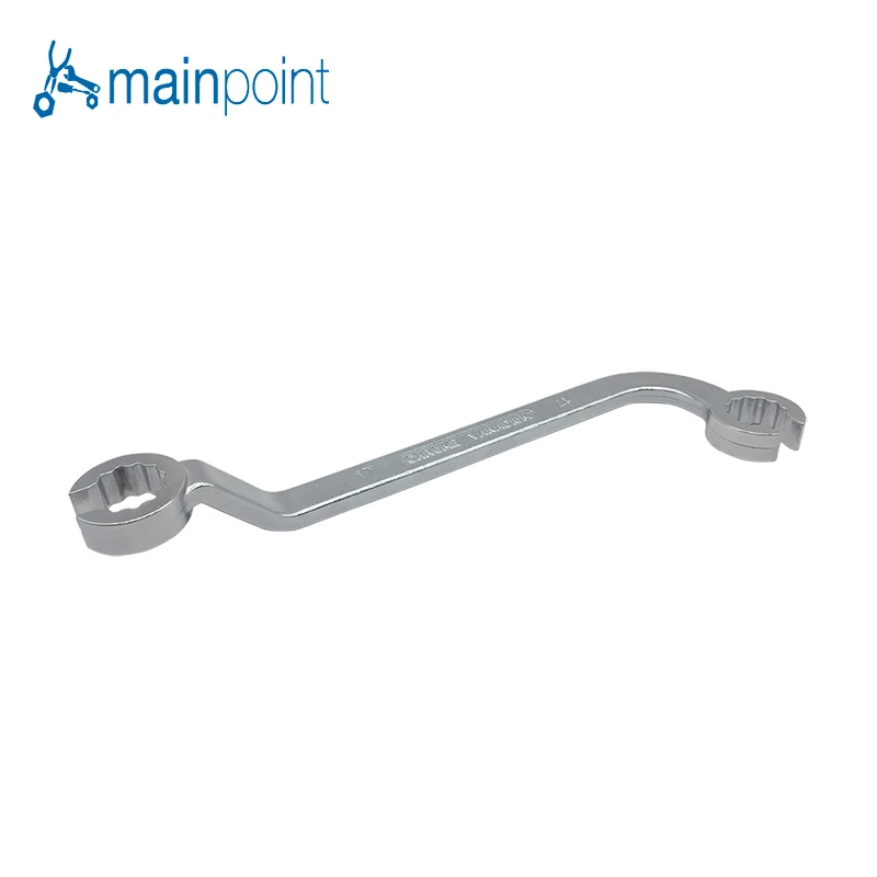Mainpoint 17mm Double Open Box End Wrenches Offset Ring Thomas C Type
