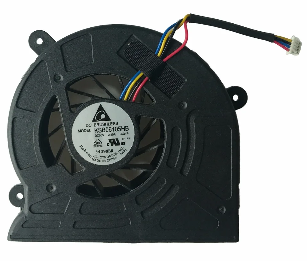 New Original Laptop CPU Cooling Fan Fit For ASUS G73JH G53SW G53SX G73J G73S KSB06105HB AD1P