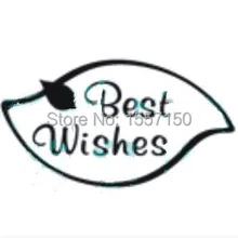 Рисунок наилучших пожеланий, Мини diy печать для мыла, печать 3*5 см