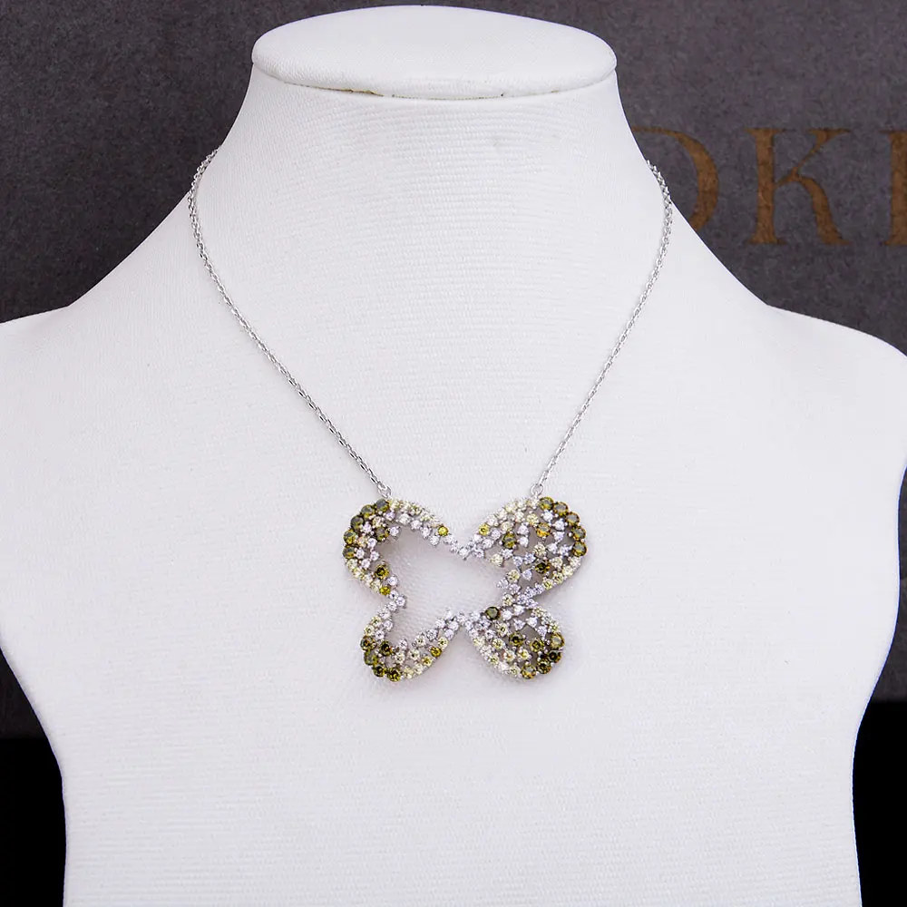 Подарок на день матери Модное изящное ожерелье-чокер Персонализированные Бабочки гибкое ожерелье для женщин девушка жена подарок