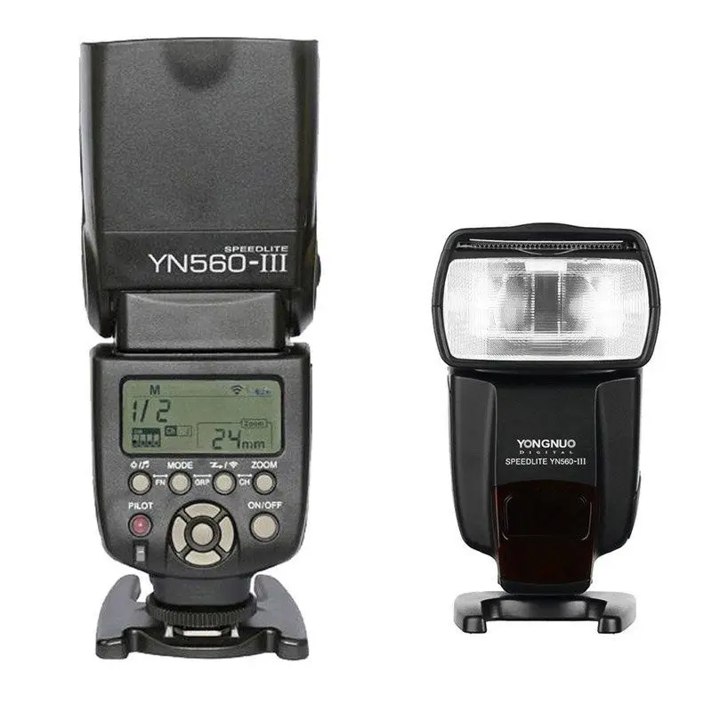 Фотовспышка Yongnuo YN560 III YN560III YN 560 Универсальный ЖК Флэш Вспышки Беспроводной Speedlite