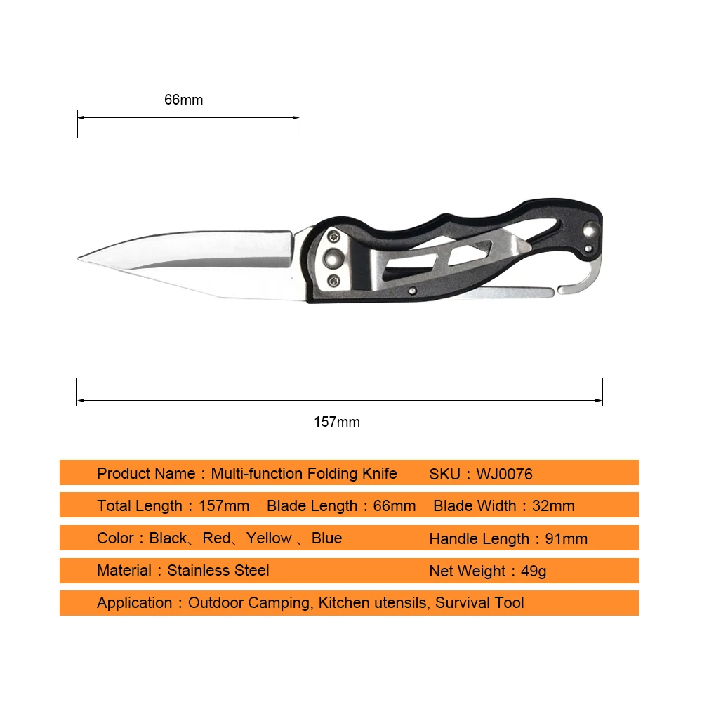 JelBo несколько цветов, нож Karambit, тактический нож, складное лезвие, портативный нож из нержавеющей стали, нож для выживания, охоты, кемпинга