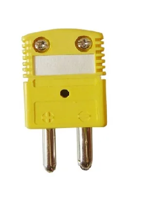 

Standard Round Hollow Pin Male thermocouple connector