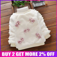 BibiCola/Детский свитер для девочек; осенне-зимний Кардиган для девочек; толстовки с капюшоном; детская одежда с галстуком-бабочкой; толстовки с героями мультфильмов для маленьких девочек