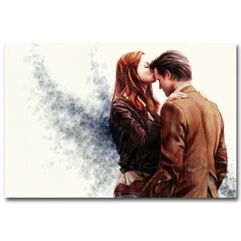 

DOCTOR WHO Art Silk Fabric Poster Print TV Series Picture for Living Room Wall Decoration 13x20 24x36inch 017