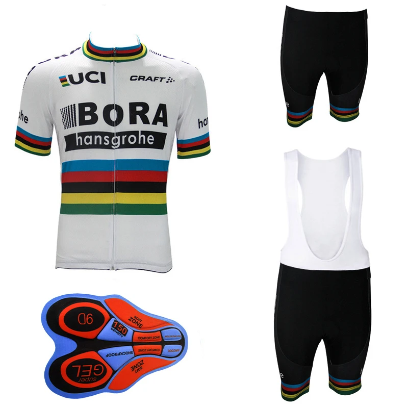 

Pro BORA Cycling Jersey Short Sleeve MTB Summer Breathable Bike Clothing Bicycle Maillot Ciclismo hombre Sportwear C2406