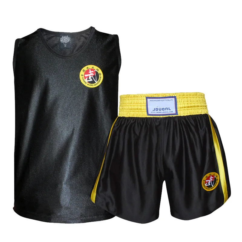 JDUanL 3XS 4XL дети взрослые бокс Униформа ММА Муай Тай шорты + футболки Grappling боевые