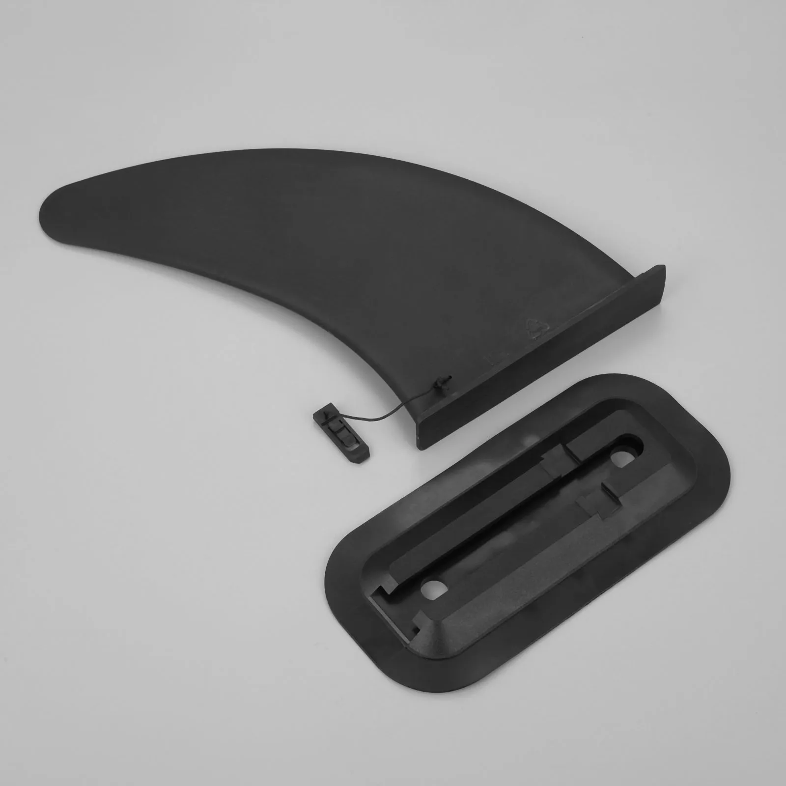 

11 Inch Boats Surf Water Wave Fin SUP Stabilizer Stand Up Paddle Board Marina Surfboard Slide-in Central Fin Side Fins With Base