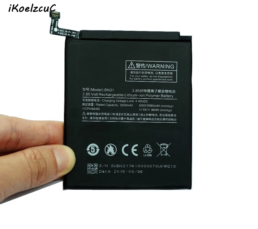 Bn31 аккумулятор xiaomi