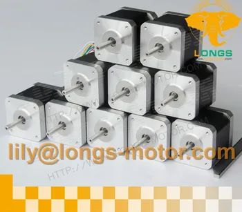 

10PCS Nema17 Stepper Motor 17HS4401N 4000g.cm 1.7A 40mm 2Phase 3D printer DIY LONGS MOTOR