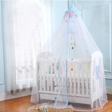 Замок дизайн синяя розовая кроватка сетка палатка висячая купольная детская кровать с противомоскитной сеткой детская комната украшение детская кровать Тонкий Сетчатый навес