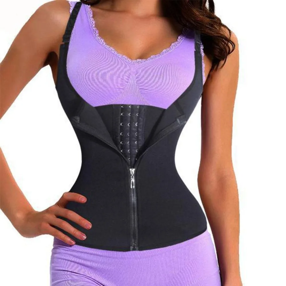 

Women slimming product body shaper plus size Neoprene fat burners hapewear for weight loss hot shapers Waist Trainer Corset