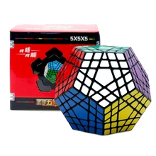 Shengshou 5x5x5 Cube Magic Cube Megaminx Gigaminx 5x5 Professional Dodecahedron Cube Twist Puzzle Learning Educational Toys shengshou cube 2 x 2 x 2 mini cube black base fun educational toy