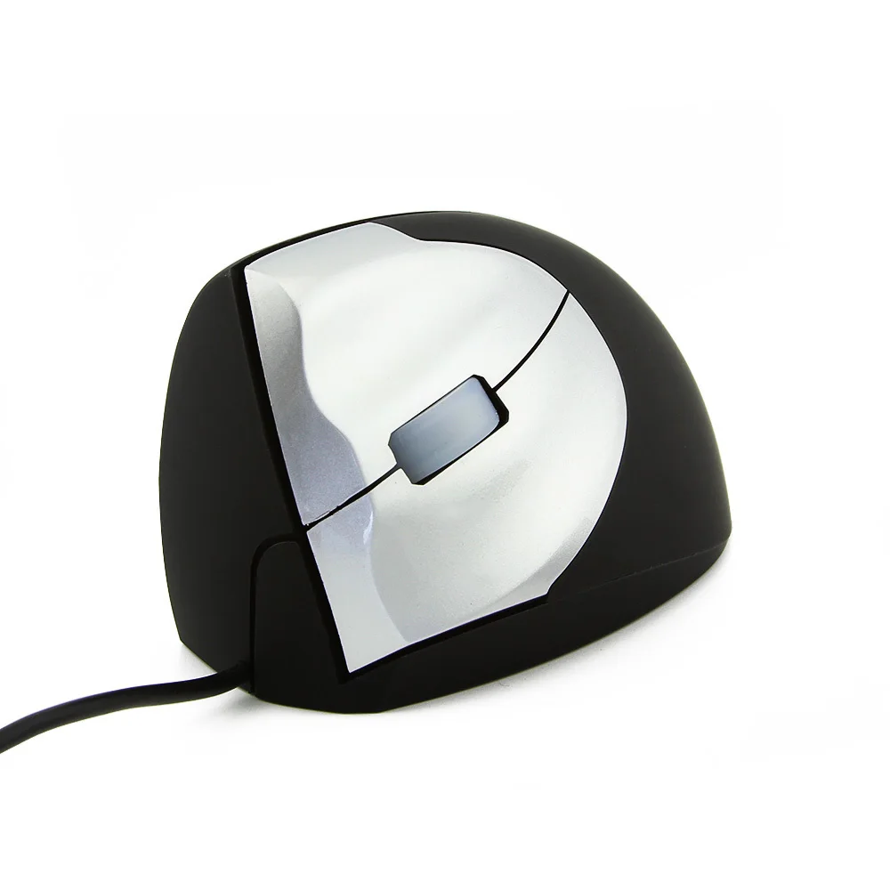 best computer mouse CHYI Ergonomic Left Hand Gamer Mouse Home Vertical Mice Healthy Wrist Healing 1600DPI USB Optical Computer Mouse For Laptop PC types of computer mouse Mice