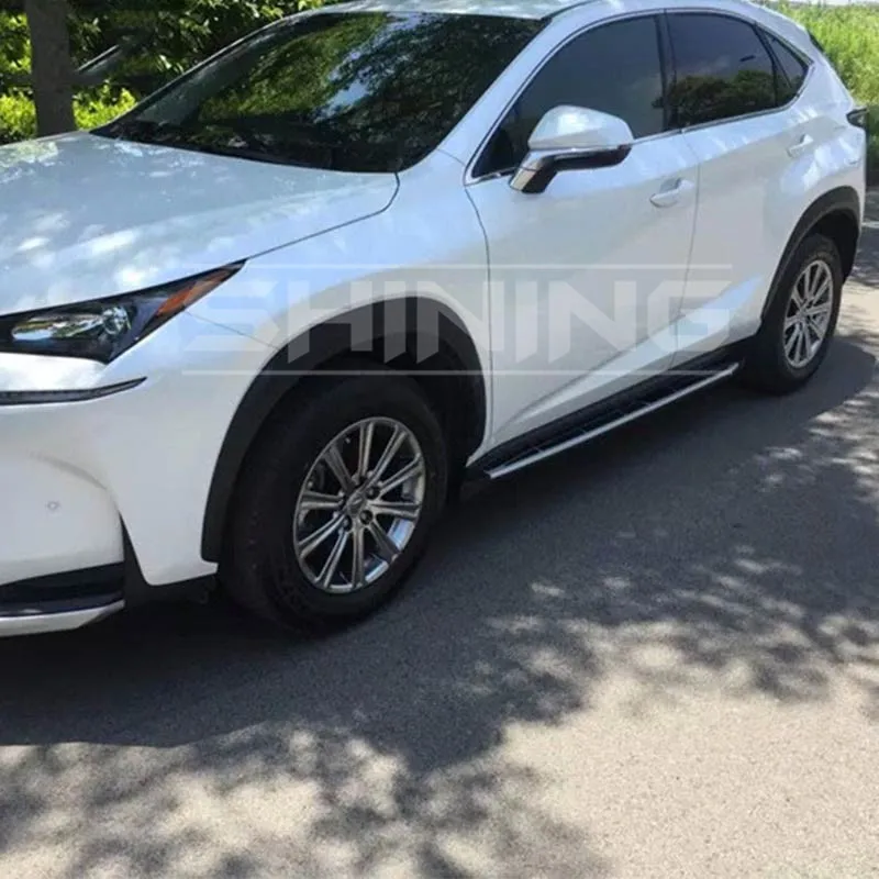 Aluminium Running Board Fit for LEXUS NX 200 300h 200T 2015 2016 2017