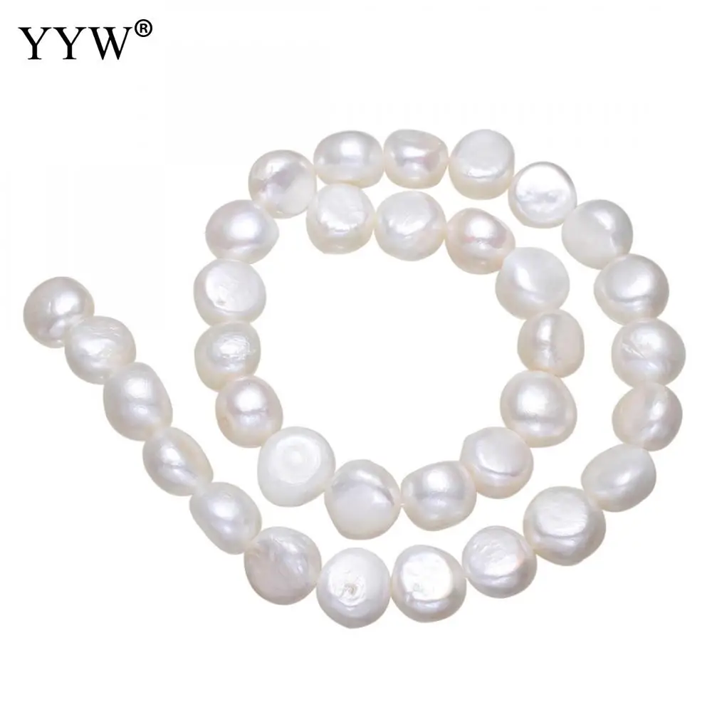 

Natural Freshwater Pearl Loose Beads white 12-16mm Approx 0.8mm Sold Per Approx 15 Inch Strand