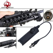 Ночь Эволюция Airsoft оружие Свет Дистанционного Двойной Функция компактный ленты переключатель тактический фонарь аксессуары NE07010