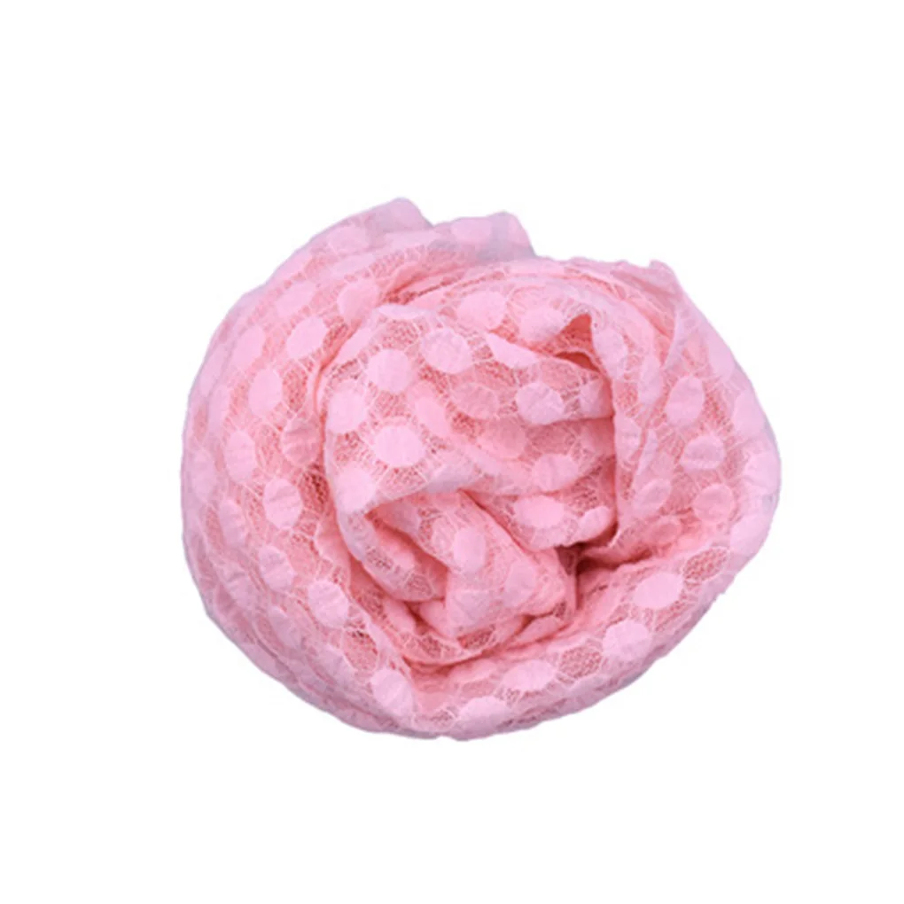 4 цвета детские милые эластичные кружева пузырь фотография Опора одеяло младенческой пеленка для сна мягкое одеяло s - Цвет: pink