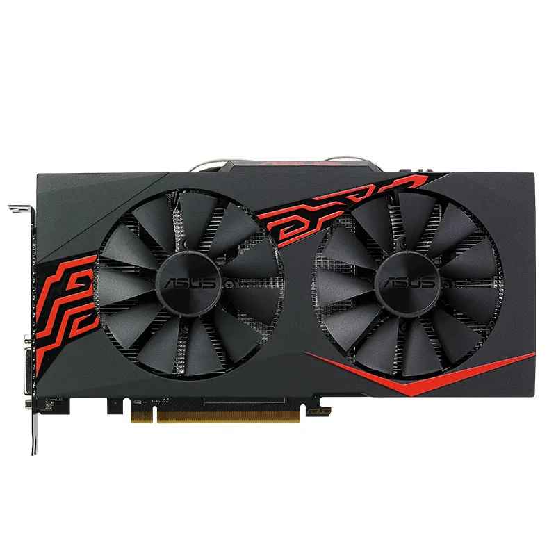 Видеокарта Asus EX-RX580 2048 SP-8G 1294 МГц 8 Гб 7000 МГц 256Bit DDR5 PCI Express 3,0X16 Radeon RX 580 компьютерная видеокарта