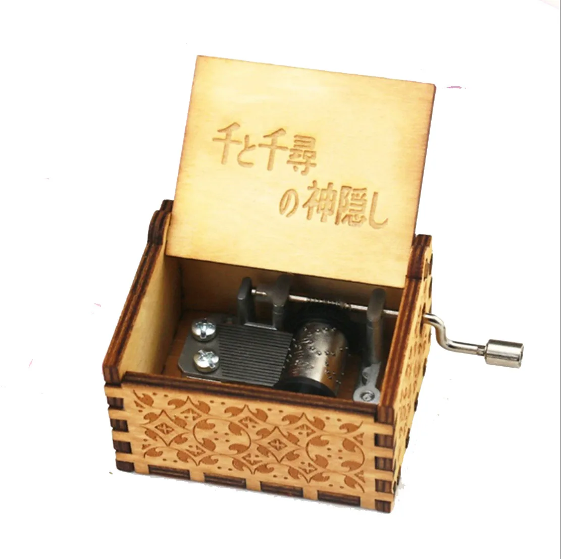 

Wooden Music Box Antique Carved Wood Game of Thrones Star Wars Music Box Hand Crank Theme Music Birthday Gift,Christmas Gift