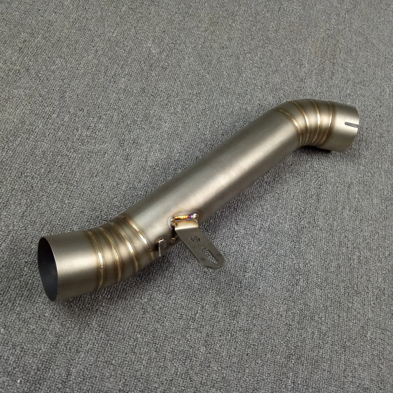 Motorcycle Exhaust Contact Middle Mid Link Pipe Connector For Aprilia RSV4 FACTORY APRC 2012 2013 2014 2015 100% Brand New (1)