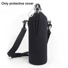 Тканевый чехол для бутылок с водой, модный теплый Теплоизоляционный чехол 1000 мл, чехол для бутылки с водой