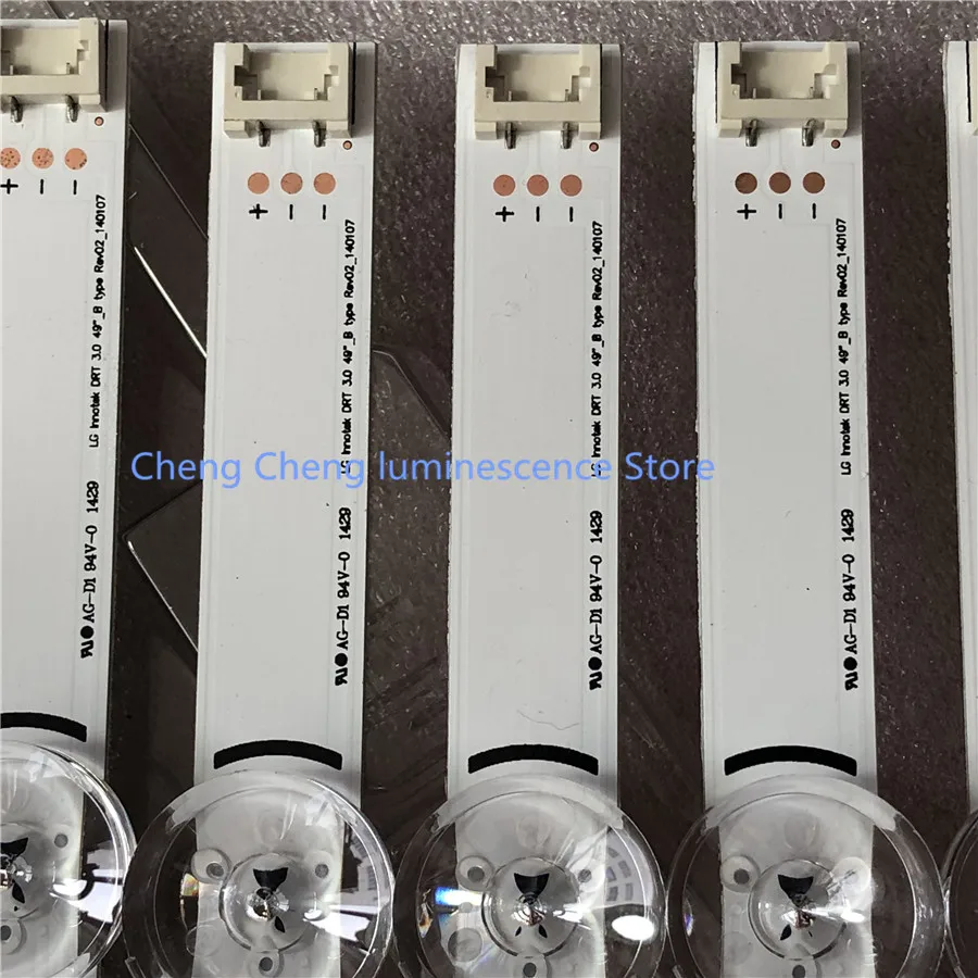 

LED Backlight strip For LG 49LB620V Innotek DRT 3.0 49"49LB552 49LB629V 6916l-1788A 6916l-1789A 49LF620V 49UF6430 6916L-1944A
