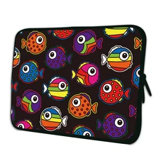 Peces de colores Muchachos de Las Muchachas de 10 pulgadas 10.1 10.2 Cubierta de la Manga Bolso de la Tableta casos para dell xps 10 ipad air 9.7 para nexus 10 android Tab