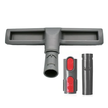 

For Dyson V7 V8 V10 Vacuum Cleaner Accessories Floor Brush + 2 Adapter floor brush Household Supplies Cleaning Tool