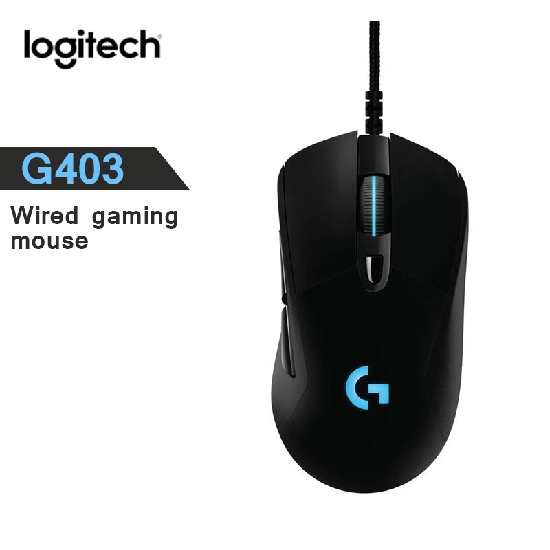 

Logitech Gaming Mouse 12000 DPI Wired RGB Game Mouse for Mouse Gamer