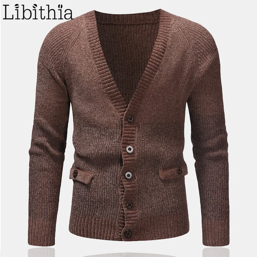 US $29.99 40% OFF|Men's Wool Sweaters Cardigan Patchwork Colors V neck Polyester Thick Hombre Loose Clothing Male Dark Grey Black Brown T278| | US $29.99 40% OFF|Men's Wool Sweaters Cardigan Patchwork Colors V neck Polyester Thick Hombre Loose Clothing Male Dark Grey Black Brown T278| |
