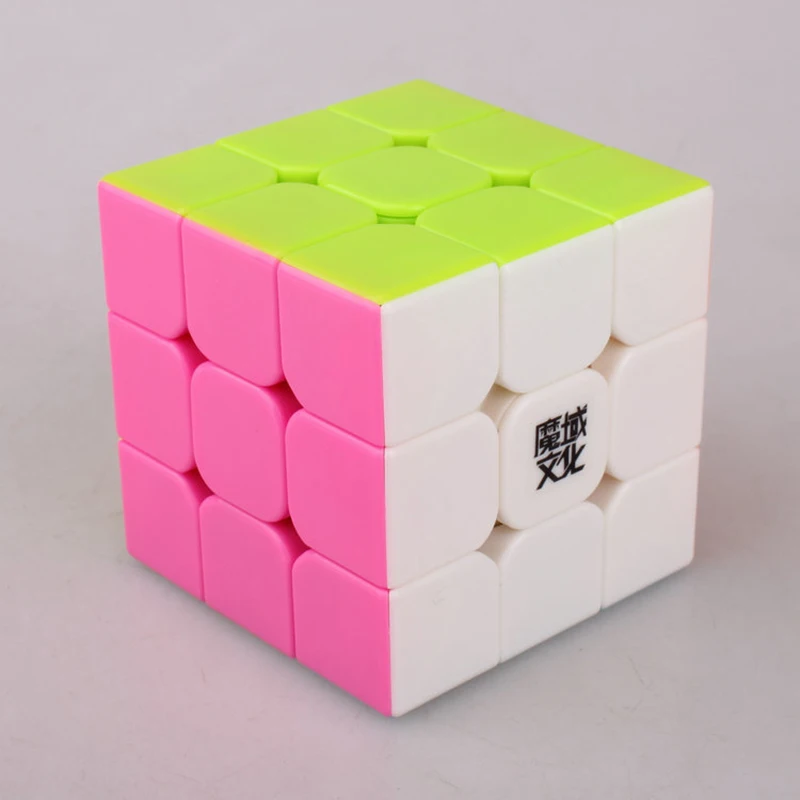 MOYU AOLONG V2 Hight Quality Magic 57mm 3x3x3 Cube Speed Puzzle Cube Toys-4