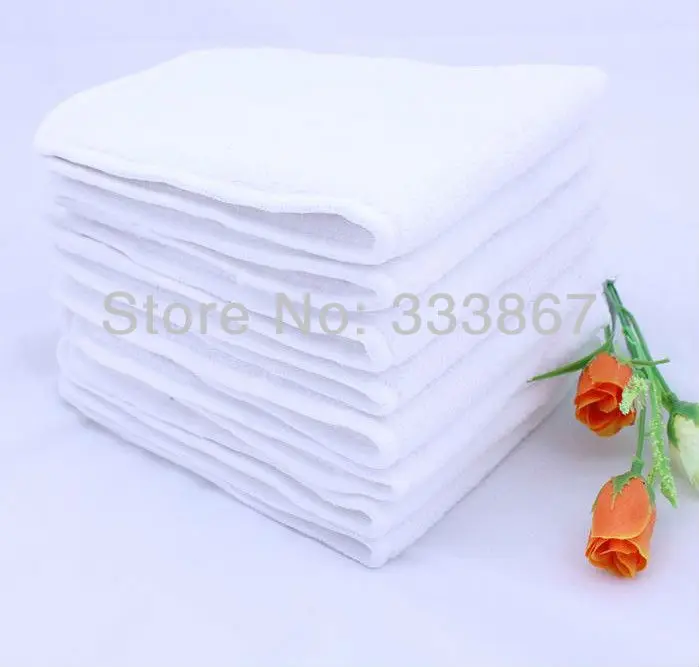 

5/lot, 3 Layers High Quality Washable Reusable Baby Cloth Diapers Nappy Inserts Microfiber