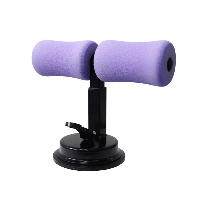 Тренажер для тренировки брюшной корсет для упражнений сидения пуш-ап ассистент устройство для похудения ролик для тренировки мышц живота домашний фитнес портативный инструмент - Цвет: Фиолетовый